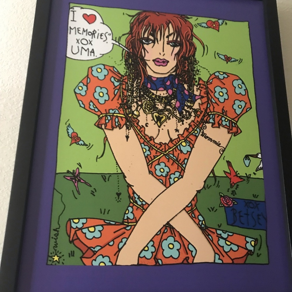 Vintage Betsy Johnson posters. Mint condition.